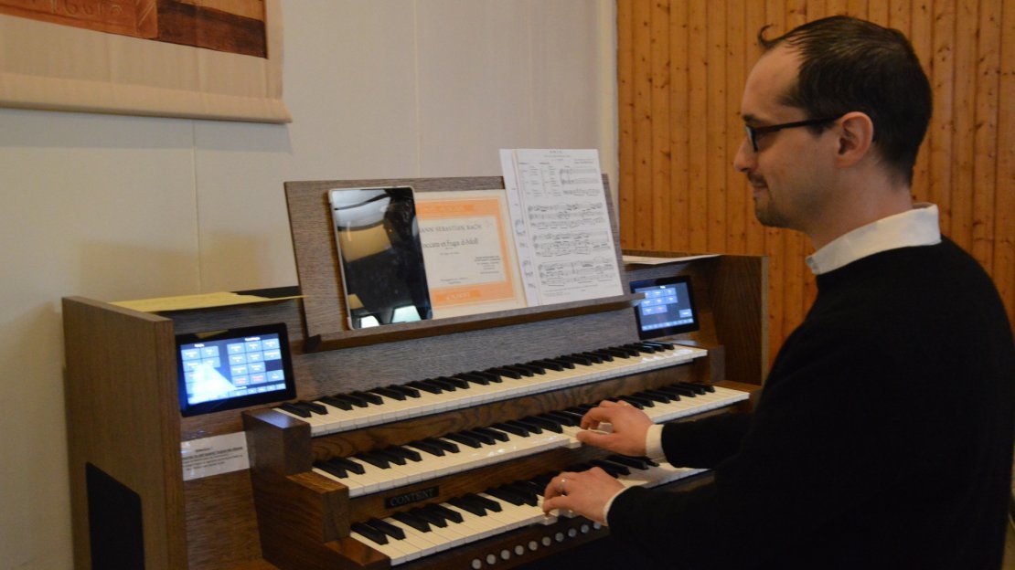 Orgue seyler lenglet installation orgue Saitn Albert le Grand